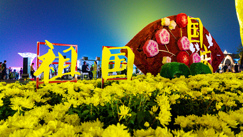 啤酒城、北茶商街“雙節(jié)”活動(dòng)活躍節(jié)日經(jīng)濟(jì)(圖1)